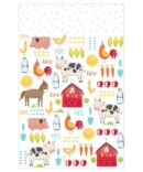 farm animals tablecloth birthday party boys girls