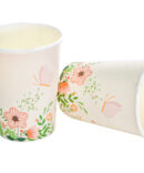 fancy butterfly tableware flowers cups birthday party girls