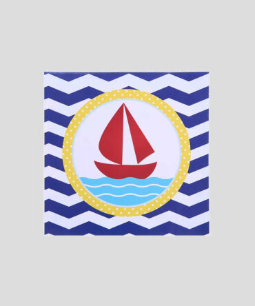 boat sea napkins birthday party boys girls