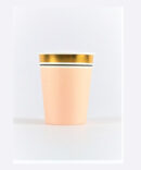 pink flowers cups birthday party girls