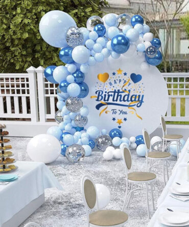 color balloons party decoration girl boy baby shower