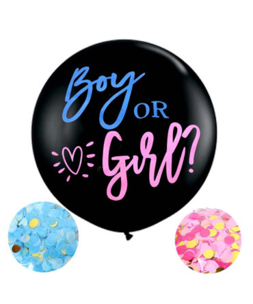 gender reveal baby shower balloon birthday party girls boys