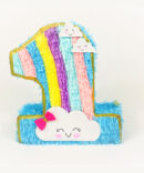 rainbow piñata baby shower happy birthday party boys girls