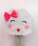 cloud rainbow piñata baby shower happy birthday party girls