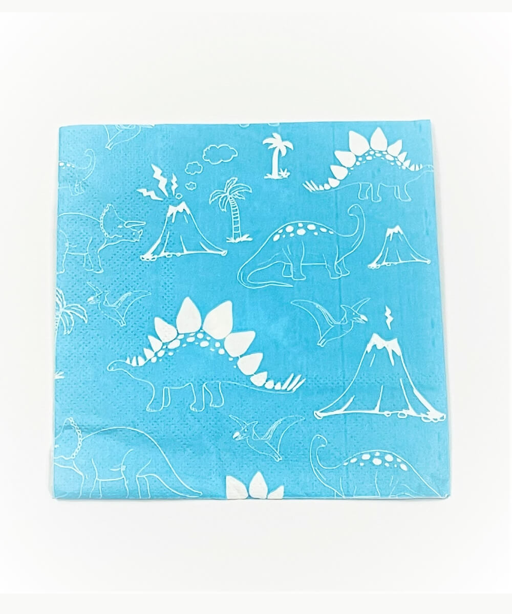 dinosaur-napkin dinosaur napkins birthday party girls boys