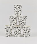 soccer futbol cups birthday party girls boys