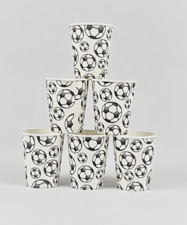 soccer futbol cups birthday party girls boys