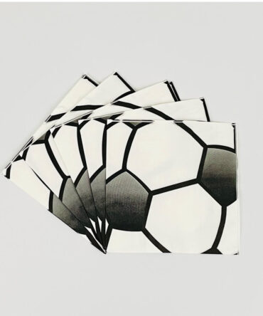 soccer futbol napkins birthday party girls boys