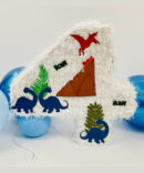 Boy dinosaur birthday party pinata piñata