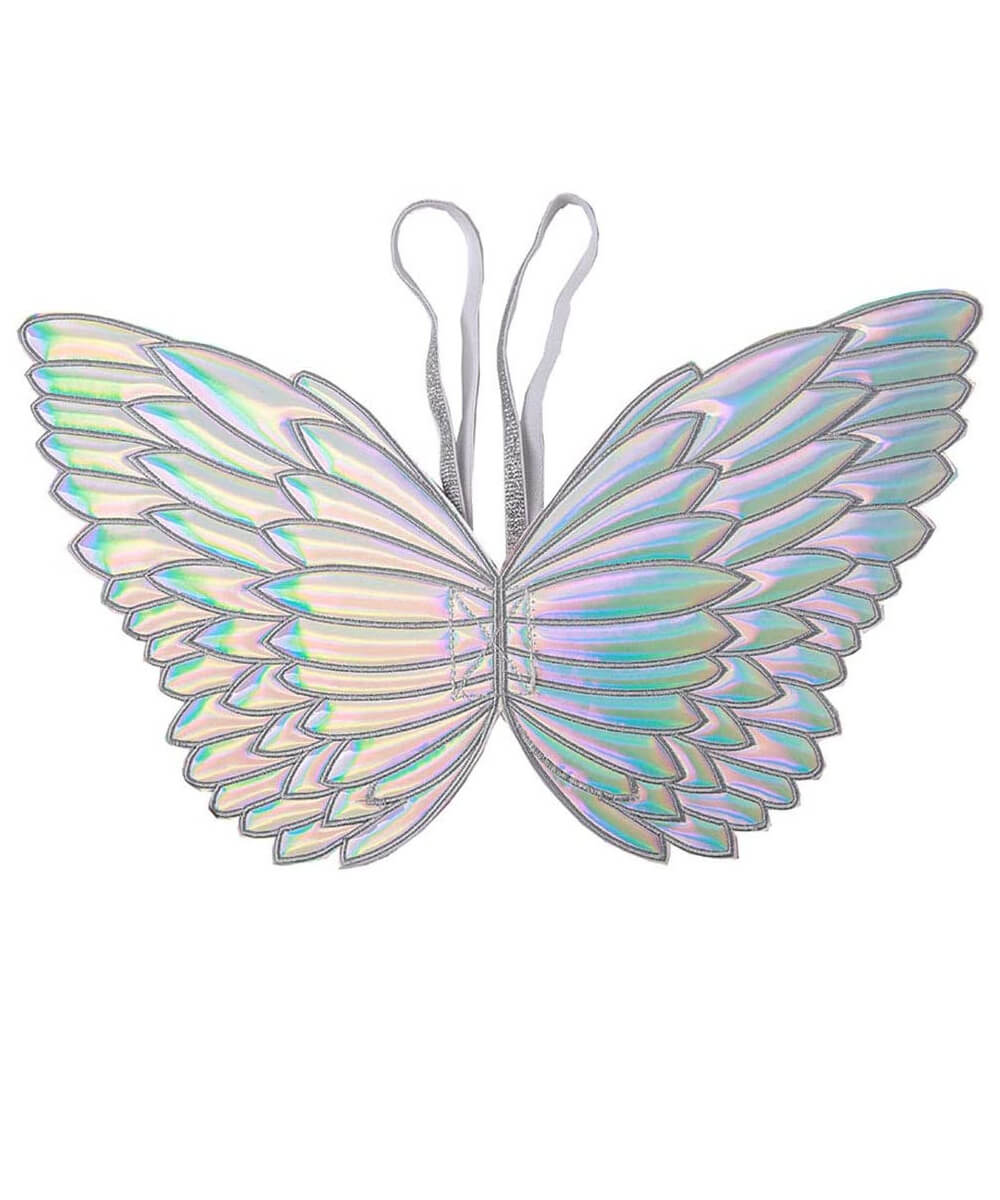 Essemtials-wings.silver fairy wings angel butterflies party decoration custom girls gift treats