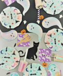 Halloween party girls spooky tableware