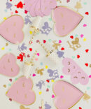Valentines heart shaped tableware